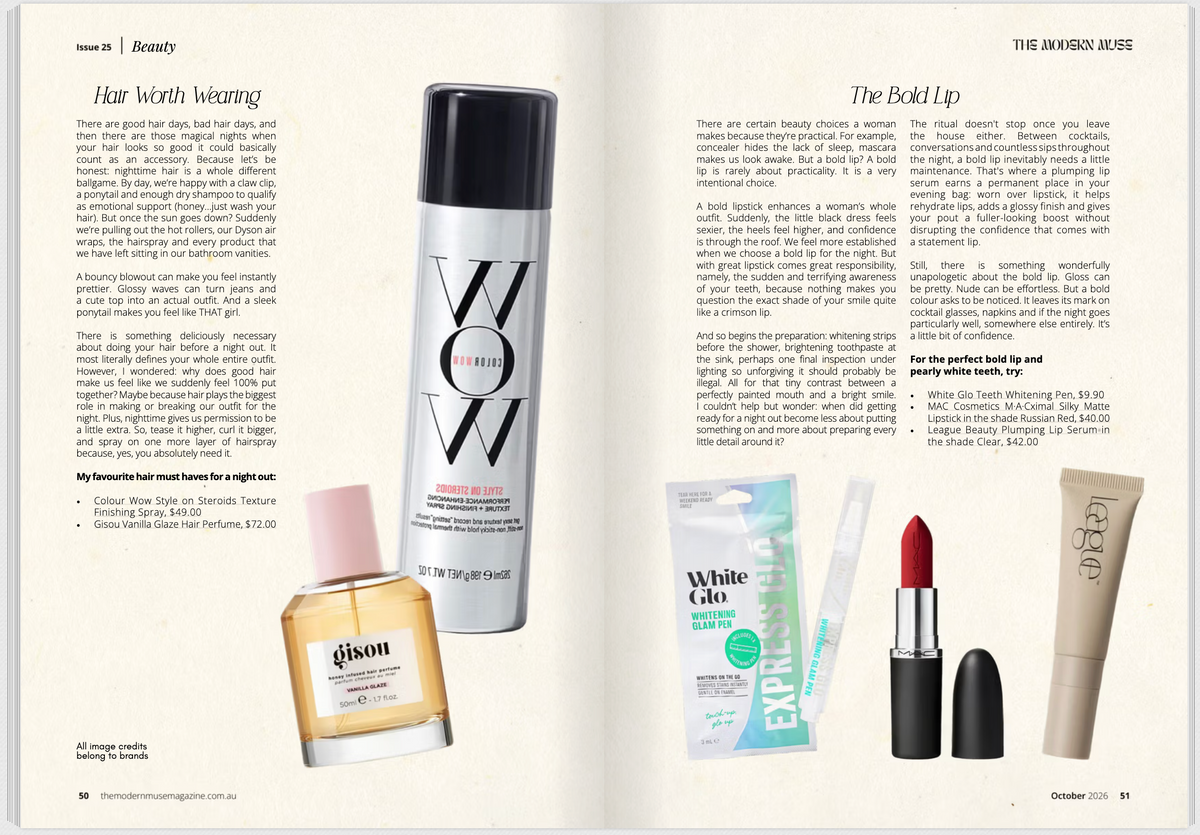 League Beauty Featured in The Modern Muse Magazine